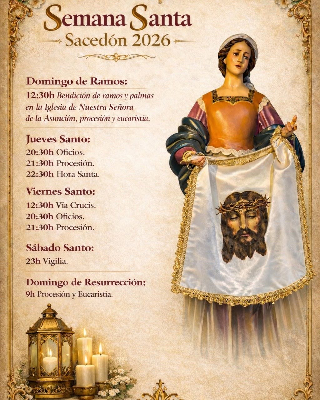 Semana Santa en Sacedón 2026 Sacedón